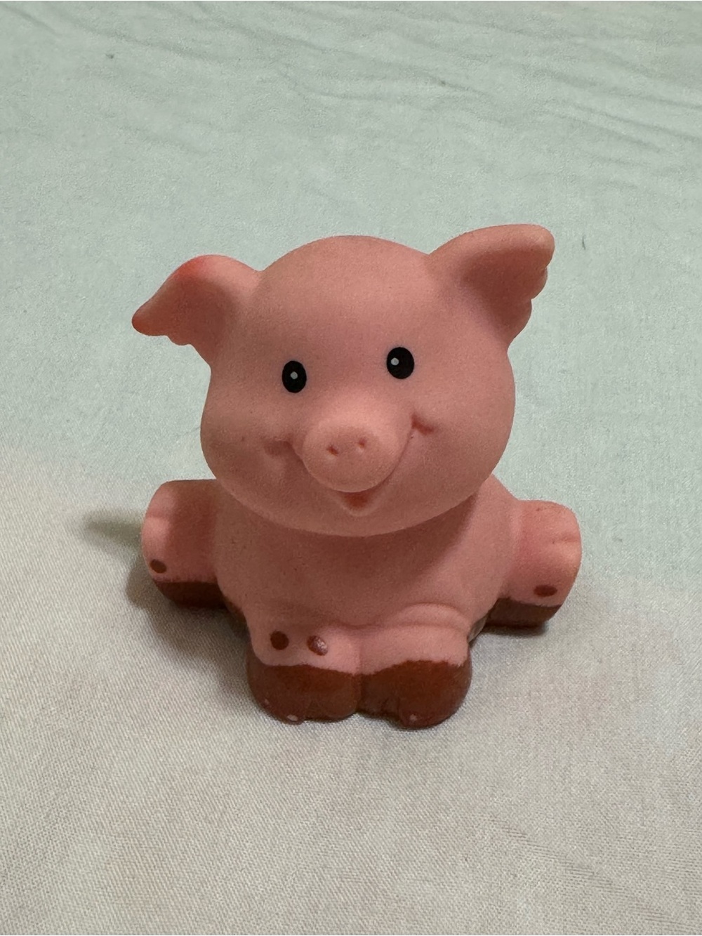 Pink Piglet Squeak Toy Action Figure - Playtime Friend